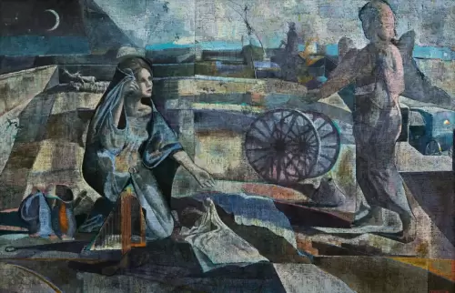 ANUNCIACIÓN, dated 98