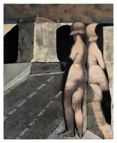 Dos figuras, Executed in 1970