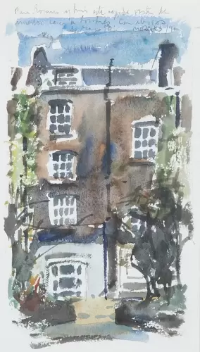 La casa del artista in London (33 Bond Street IV-I-184), 1990